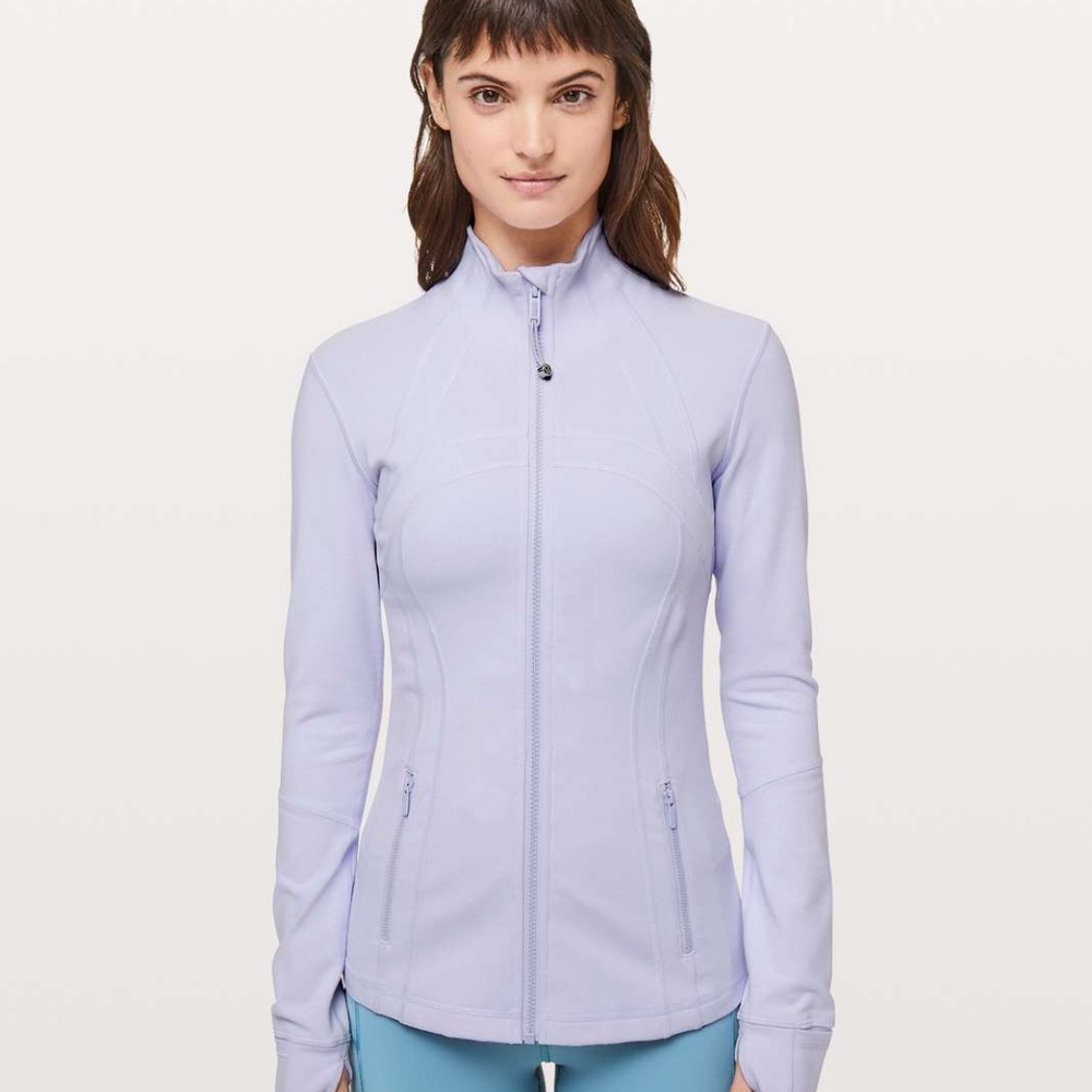 Lululemon Define Jacket in Sheer Lilac